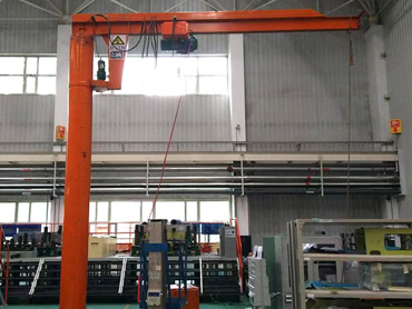 5 ton electric rotating cantilever crane