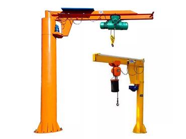 Portable wall mount air balance jib crane