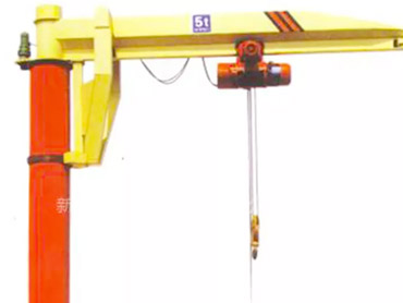 5 ton movable jib crane for workshop