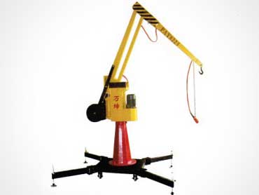 Application of hydraulic balance crane